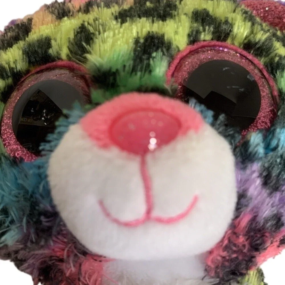 TY Beanie Boos - DOTTY the Rainbow Leopard 6
